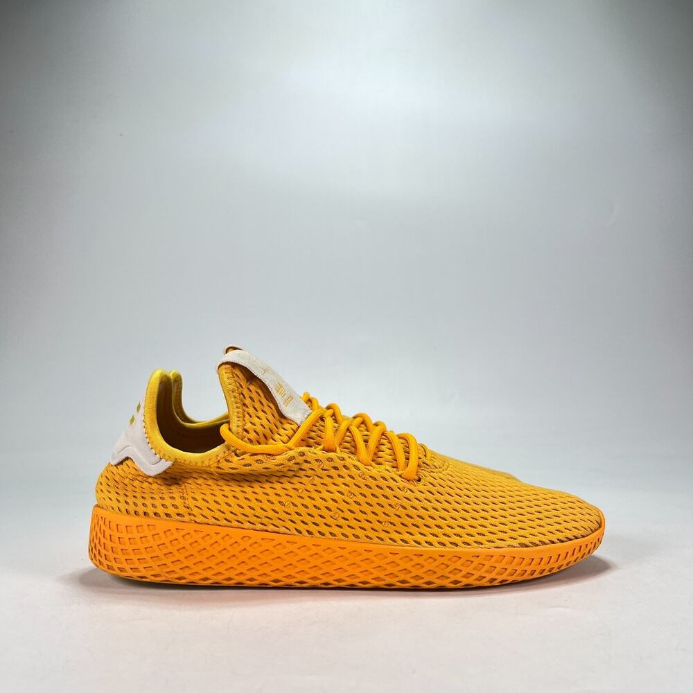 adidas Pharrell Williams Tennis Hu Solid Gold Sneakers CP9767 Youth Size 6.5